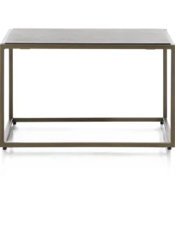 XOOON Stand Up bijzettafel in de kleur Goud - COCOmaison^ Woonaccessoires|Bijzettafels