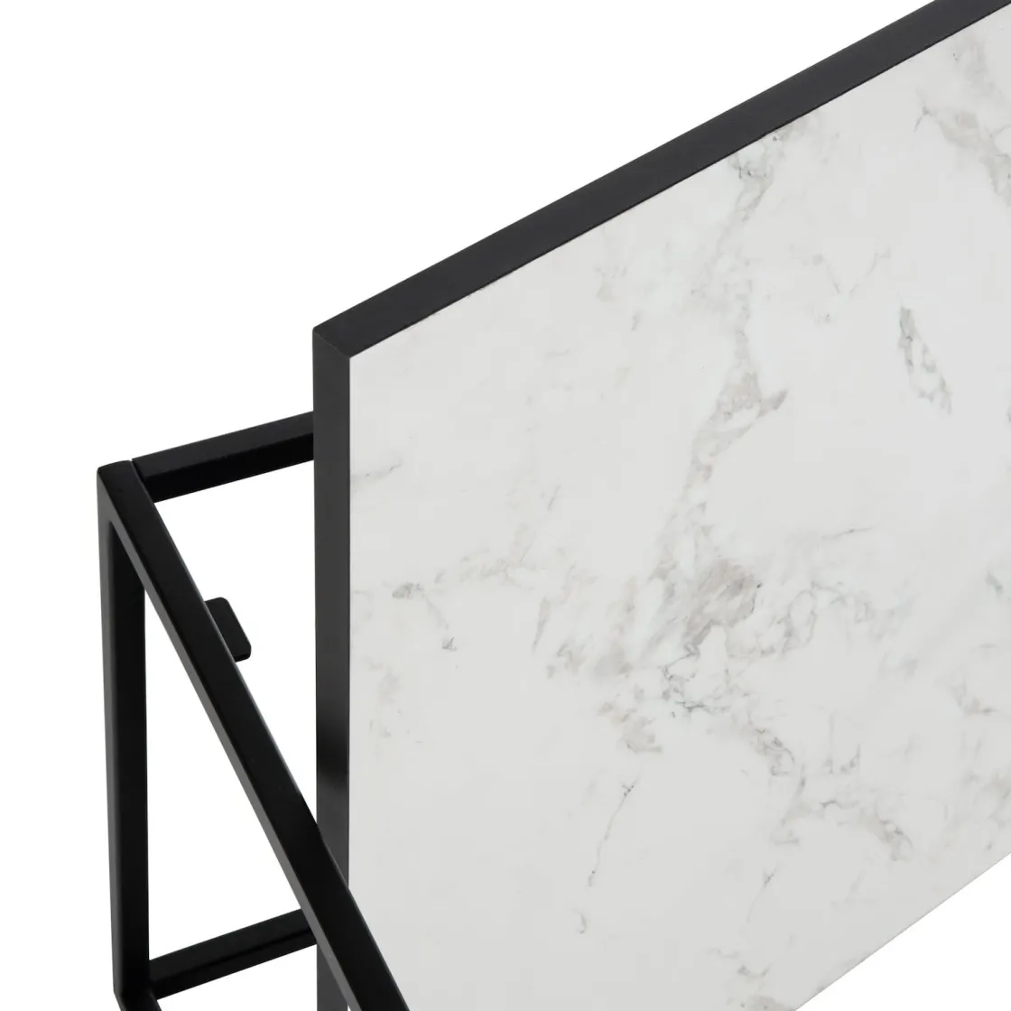 XOOON Stand Up bijzettafel in de kleur Zwart - COCOmaison^ Bijzettafels|Woonaccessoires