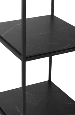XOOON Stand up rek 45x50x193cm in de kleur Zwart - COCOmaison^ Woonaccessoires|Wanddecoraties