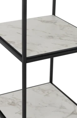XOOON Stand up rek 45x50x193cm in de kleur Zwart - COCOmaison^ Woonaccessoires|Wanddecoraties