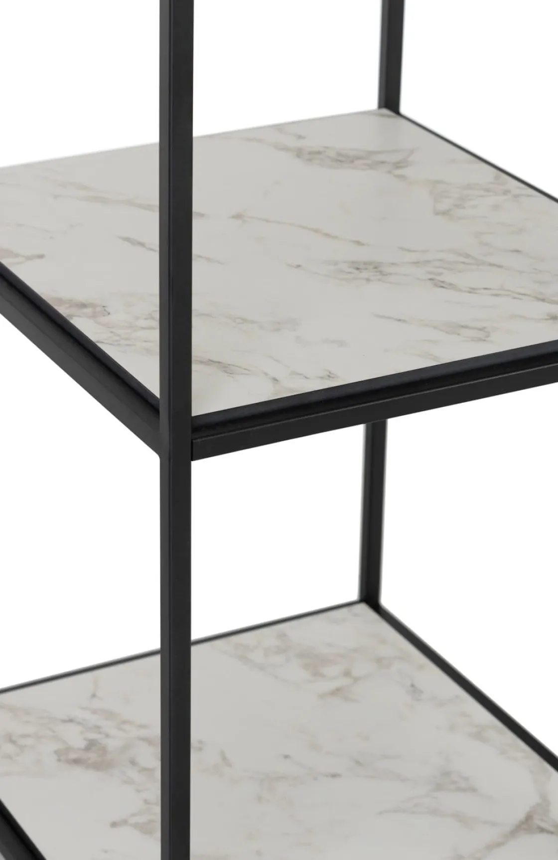 XOOON Stand up rek 45x50x193cm in de kleur Zwart - COCOmaison^ Woonaccessoires|Wanddecoraties