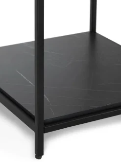 XOOON Stand up rek 45x50x193cm in de kleur Zwart - COCOmaison^ Woonaccessoires|Wanddecoraties