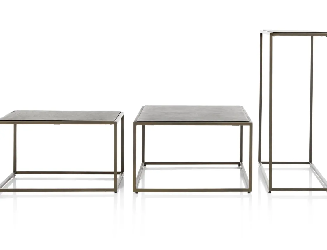 XOOON Stand Up salontafel in de kleur Goud - COCOmaison^ Woonaccessoires