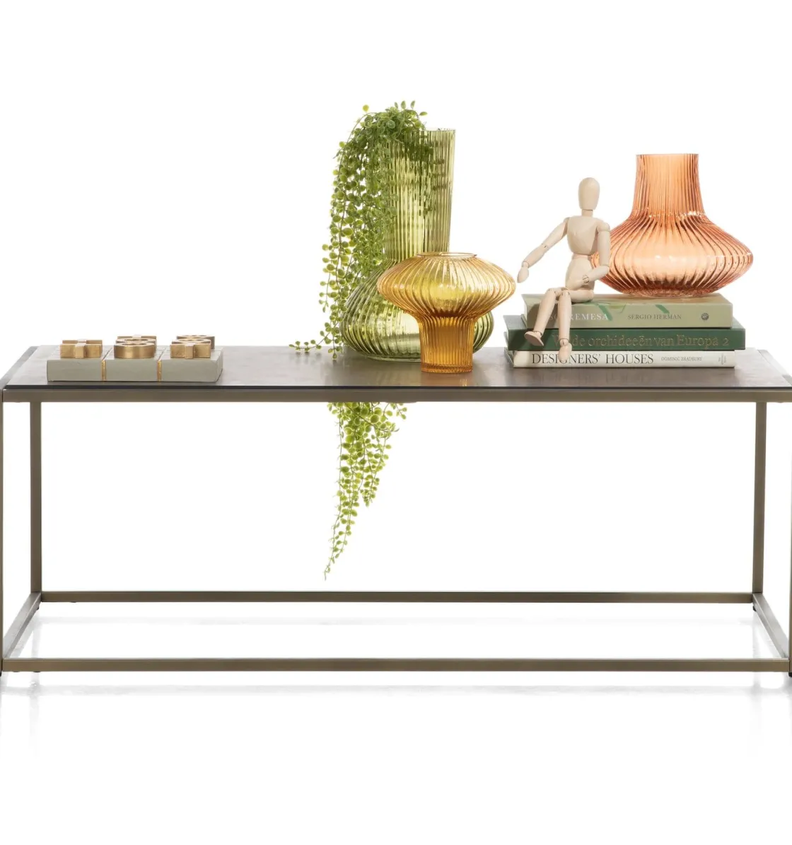 XOOON Stand Up salontafel in de kleur Goud - COCOmaison^ Woonaccessoires