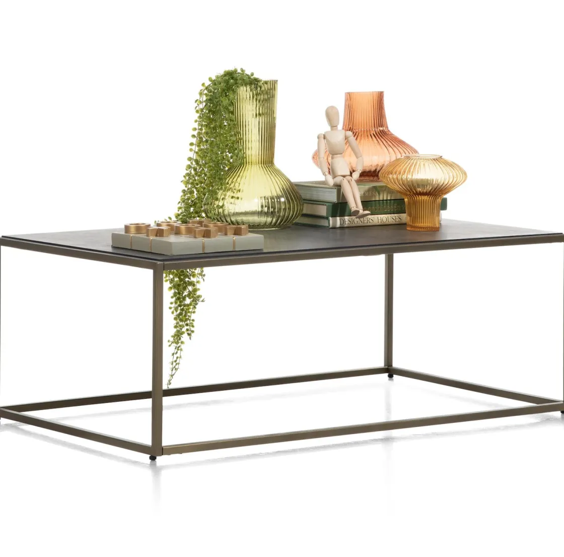 XOOON Stand Up salontafel in de kleur Goud - COCOmaison^ Woonaccessoires