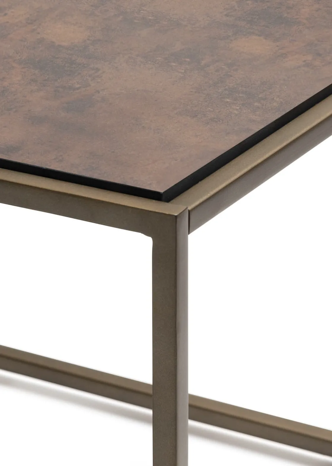 XOOON Stand Up salontafel (97x40cm) in kleur Goud van COCOmaison^ Woonaccessoires