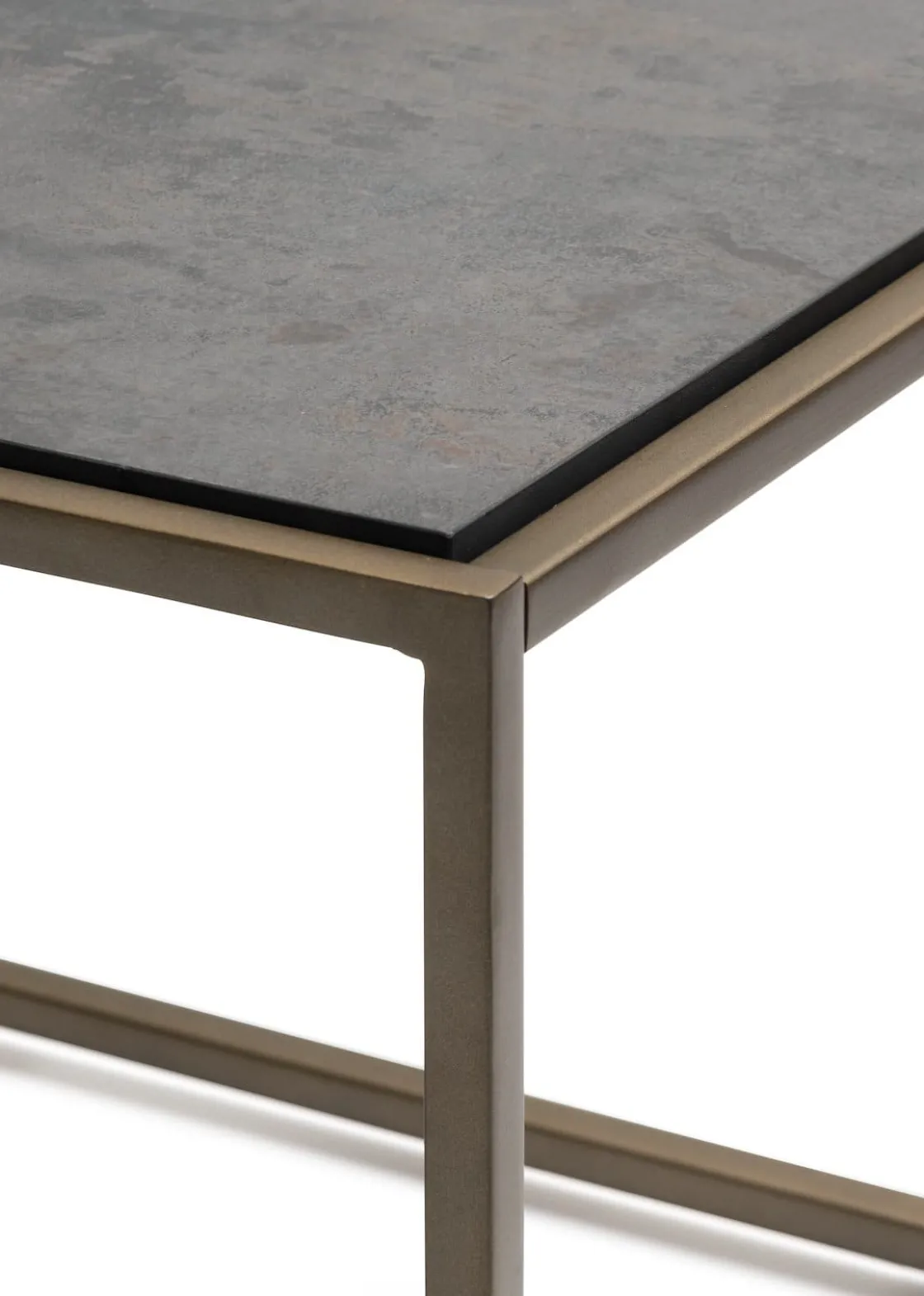 XOOON Stand Up salontafel (97x40cm) in kleur Goud van COCOmaison^ Woonaccessoires