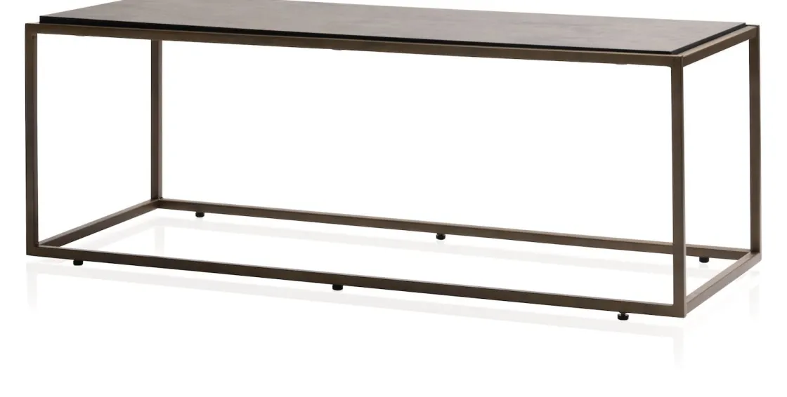 XOOON Stand Up salontafel (97x40cm) in kleur Goud van COCOmaison^ Woonaccessoires