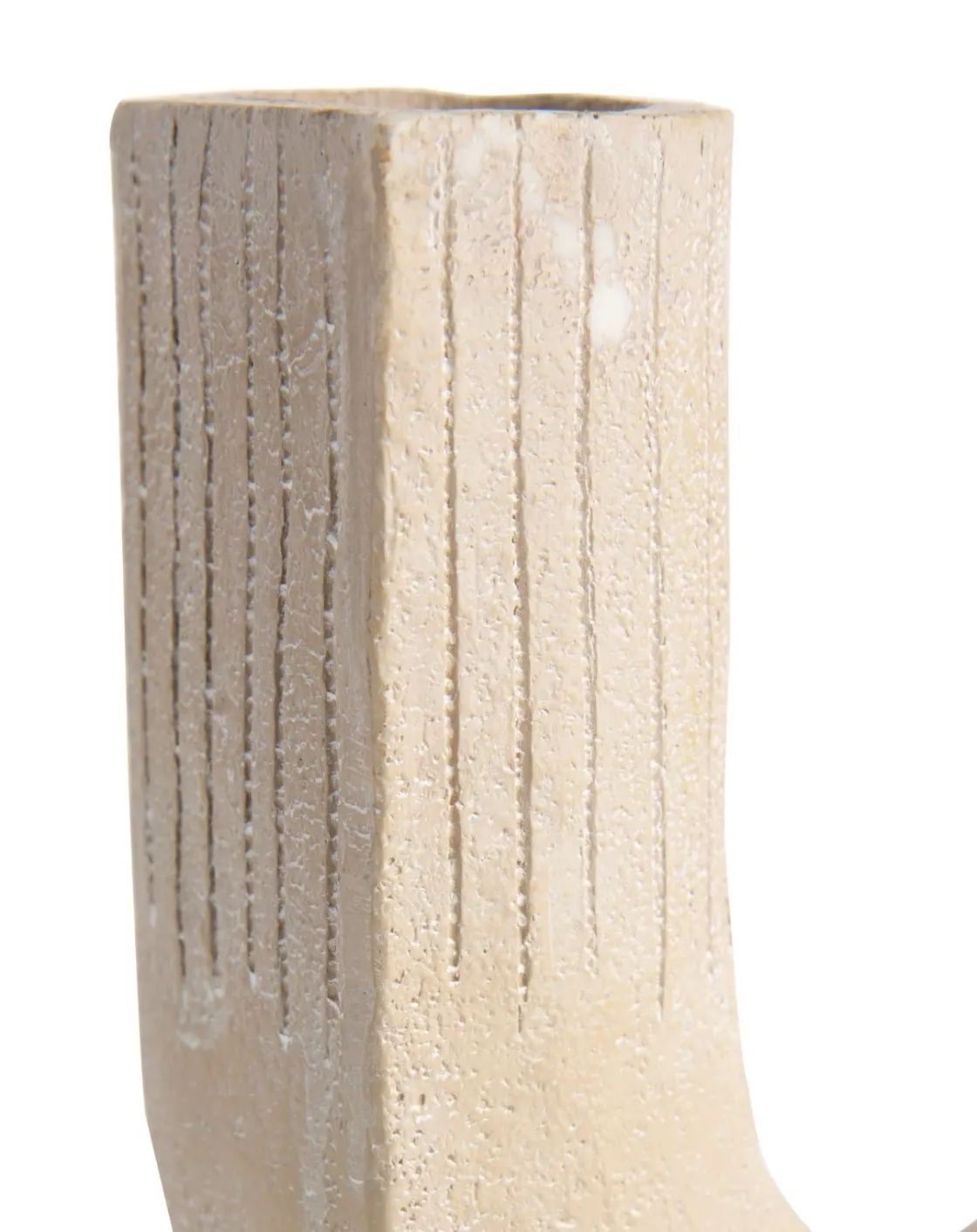 XOOON Suze vaas H16cm in de kleur Beige - COCOmaison^ Woonaccessoires