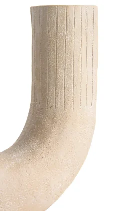 XOOON Suze vaas H16cm in de kleur Beige - COCOmaison^ Woonaccessoires