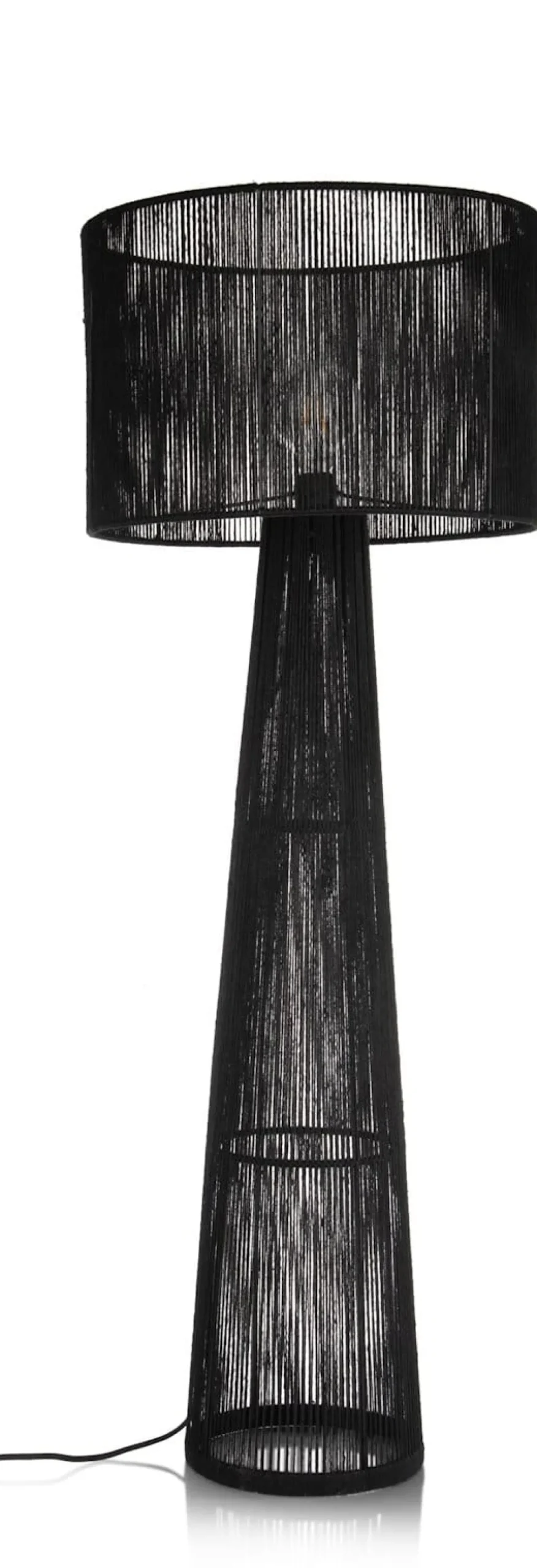 XOOON Tali vloerlamp 1*E27 H120cm in de kleur Zwart - COCOmaison^ Vloerlampen
