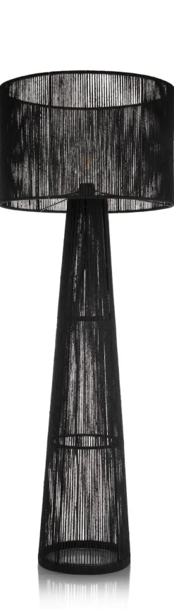 XOOON Tali vloerlamp 1*E27 H120cm in de kleur Zwart - COCOmaison^ Vloerlampen