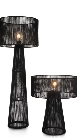 XOOON Tali vloerlamp 1*E27 H120cm in de kleur Zwart - COCOmaison^ Vloerlampen