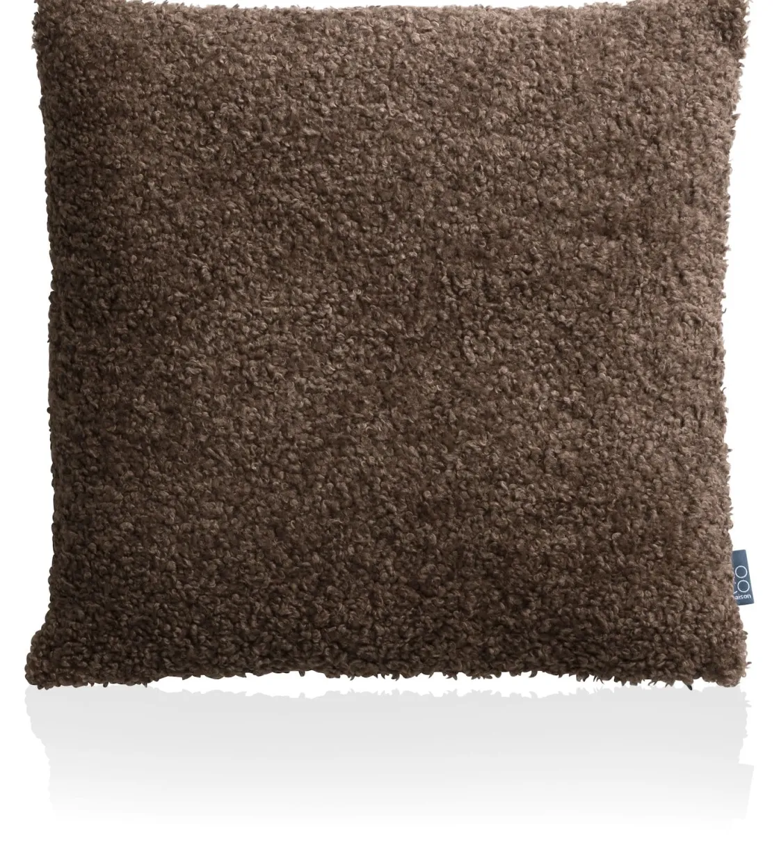 XOOON Teddy kussen 45x45cm in de kleur Bruin - COCOmaison^ Woonaccessoires