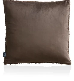 XOOON Teddy kussen 45x45cm in de kleur Bruin - COCOmaison^ Woonaccessoires