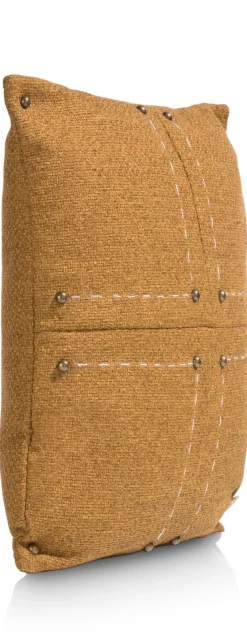 XOOON Timeless Avery kussen 50x50cm in de kleur Geel - COCOmaison^ Woonaccessoires