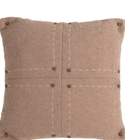 XOOON Timeless Avery kussen 50x50cm in de kleur Camel - COCOmaison^ Woonaccessoires