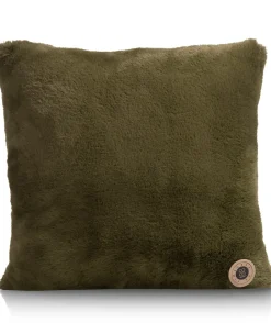 XOOON Timeless Evie kussen 45x45cm in de kleur Olijf - COCOmaison^ Woonaccessoires