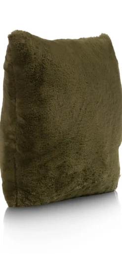 XOOON Timeless Evie kussen 45x45cm in de kleur Olijf - COCOmaison^ Woonaccessoires