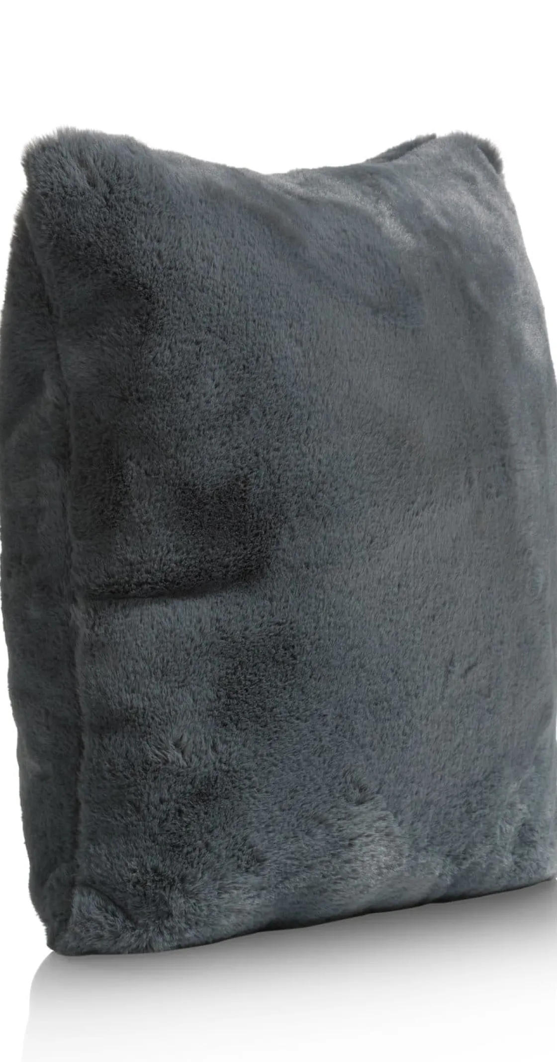 XOOON Timeless Evie kussen 45x45cm in de kleur Antraciet - COCOmaison^ Woonaccessoires