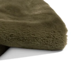 XOOON Timeless Evie plaid 130x160cm in de kleur Olijf - COCOmaison^ Woonaccessoires