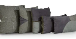 XOOON Timeless Scarlett kussen 30x50cm in de kleur Olijf - COCOmaison^ Woonaccessoires