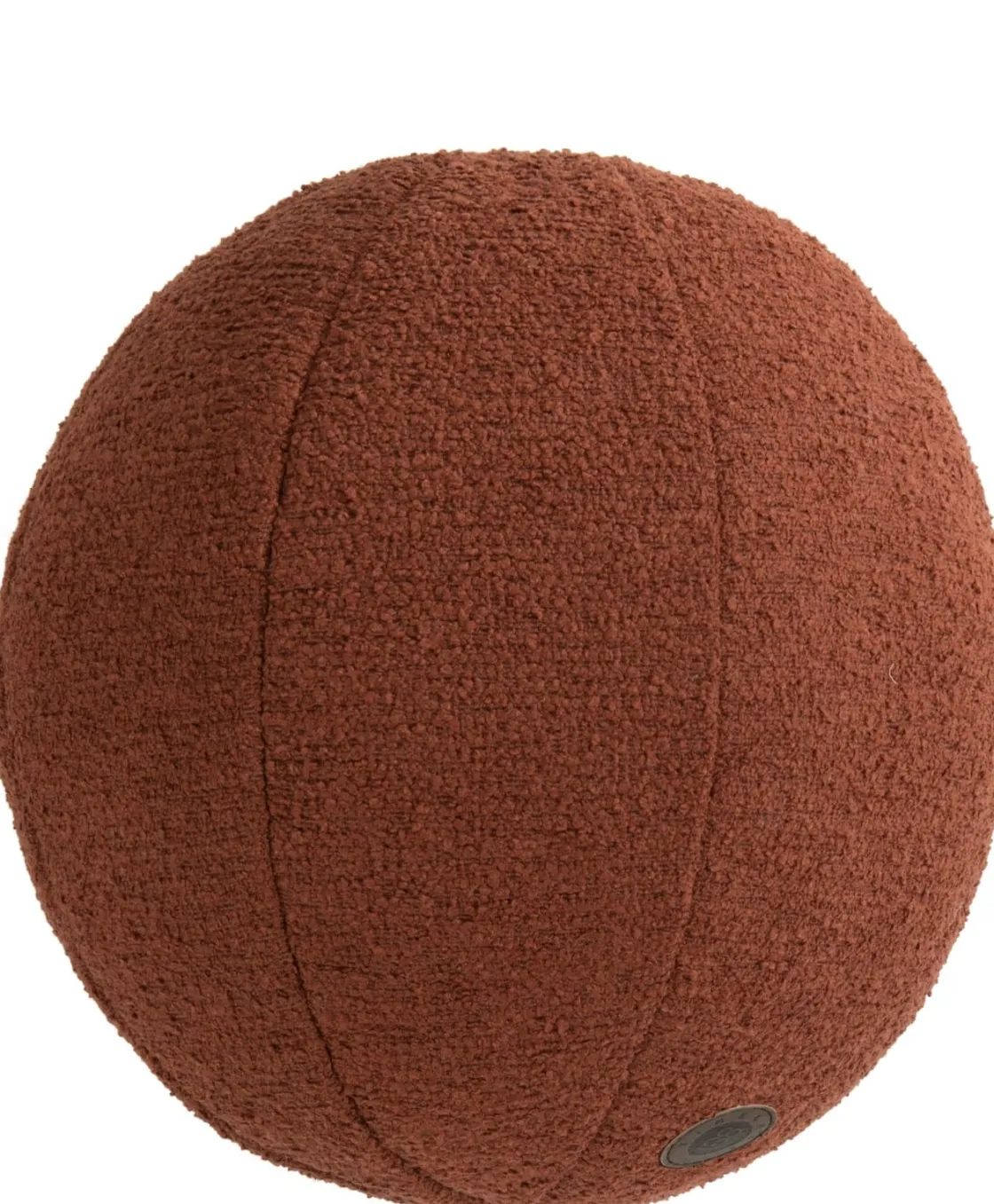 XOOON Timeless Scott kussen dia 25cm in de kleur Koper - COCOmaison^ Woonaccessoires