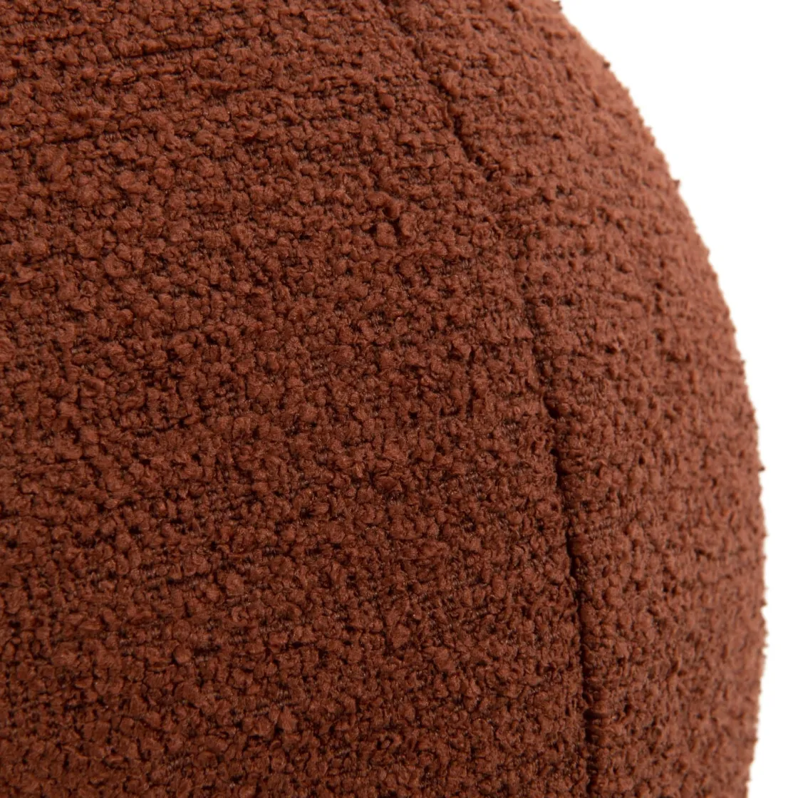 XOOON Timeless Scott kussen dia 25cm in de kleur Koper - COCOmaison^ Woonaccessoires