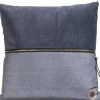 XOOON Timeless Sofia kussen 45x45cm in de kleur Antraciet^ Woonaccessoires