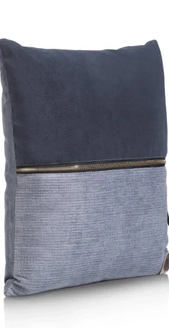 XOOON Timeless Sofia kussen 45x45cm in de kleur Antraciet^ Woonaccessoires