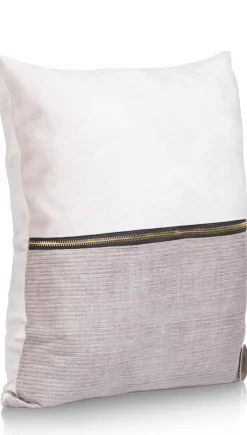 XOOON Timeless Sofia kussen 45x45cm in de kleur Beige - COCOmaison^ Woonaccessoires