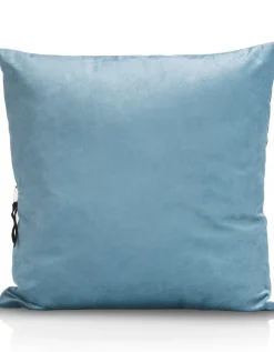 XOOON Timeless Sofia kussen 45x45cm in de kleur Blauw - COCOmaison^ Woonaccessoires