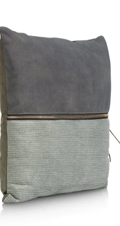 XOOON Timeless Sofia kussen 45x45cm in de kleur Olijf - COCOmaison^ Woonaccessoires