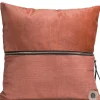 XOOON Timeless Sofia kussen 45x45cm in de kleur Koper - COCOmaison^ Woonaccessoires