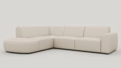 XOOON Tineo, hoekbank links - Livigno - Creme^ Tineo|Tineo