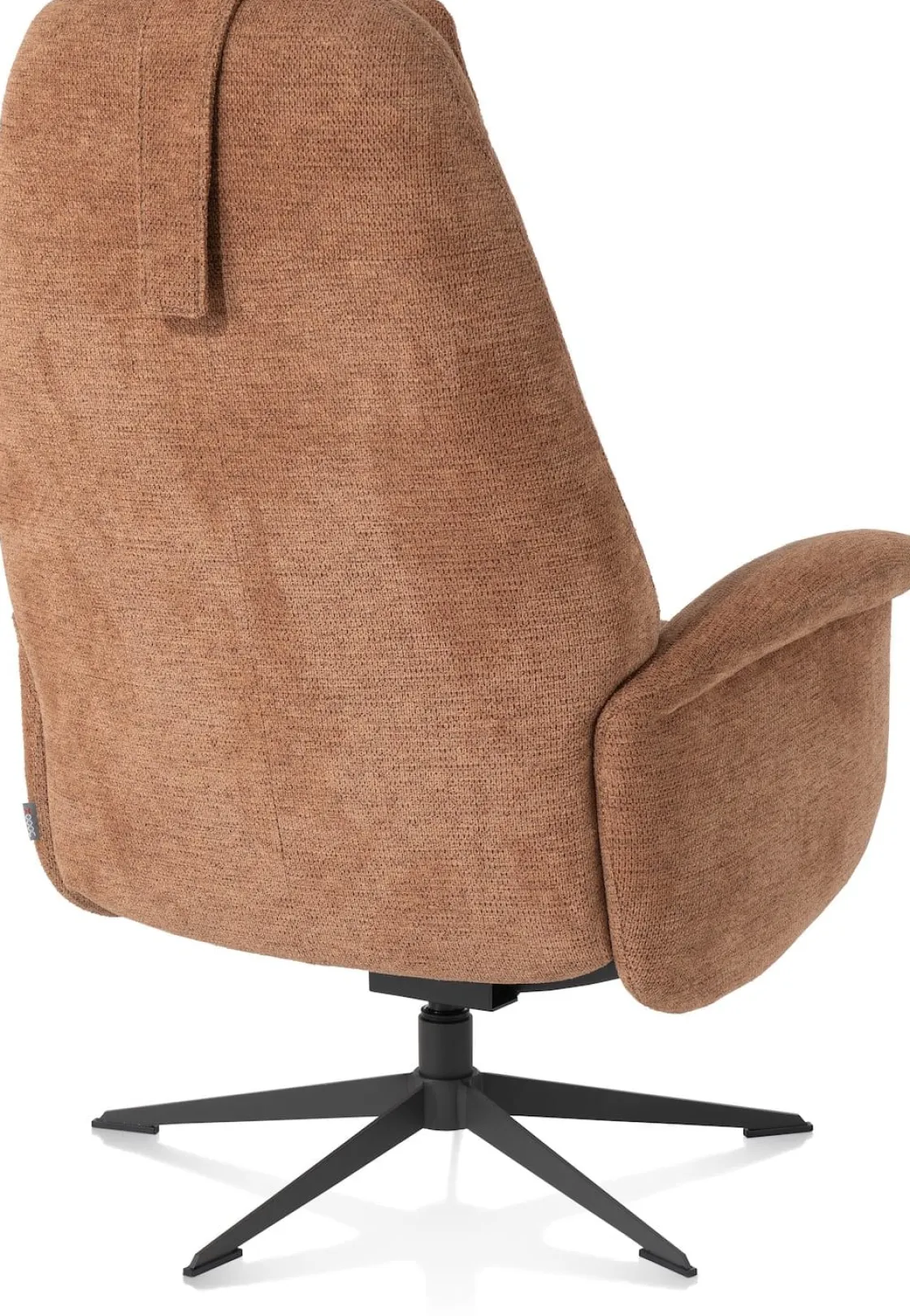 XOOON Tonale relax-fauteuil incl. poef in de kleur Koper -^ Relaxfauteuils|Draaifauteuils