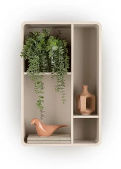 XOOON Trentino, Wand-element 85 cm. - mdf gelakt - Creme^ Wandmeubels