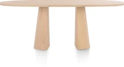 XOOON Trenton, eetkamertafel 210 x 105 cm - natural^ Tafelconfigurator|Eettafels