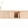 XOOON Trenton, Lowboard 270 cm. - 2-deuren + 2-laden + 1-niche - natural^ Dressoirs|Tv-Meubelen