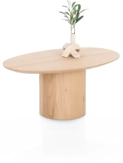 XOOON Trenton salontafel 80 x 51 cm in de kleur Naturel -^ Salontafels|Tafelconfigurator