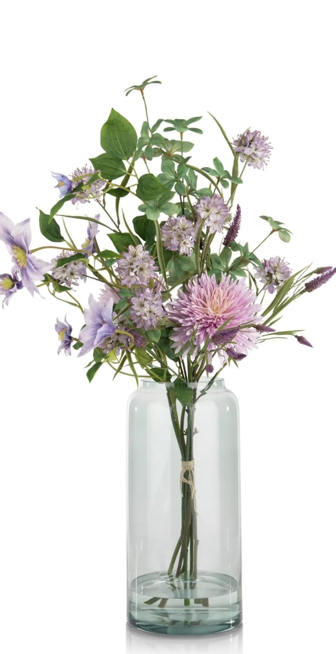 XOOON Tropaeolum Spray H88cm kunstbloem in de kleur Groen^ Woonaccessoires