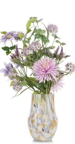 XOOON Tropaeolum Spray H88cm kunstbloem in de kleur Groen^ Woonaccessoires