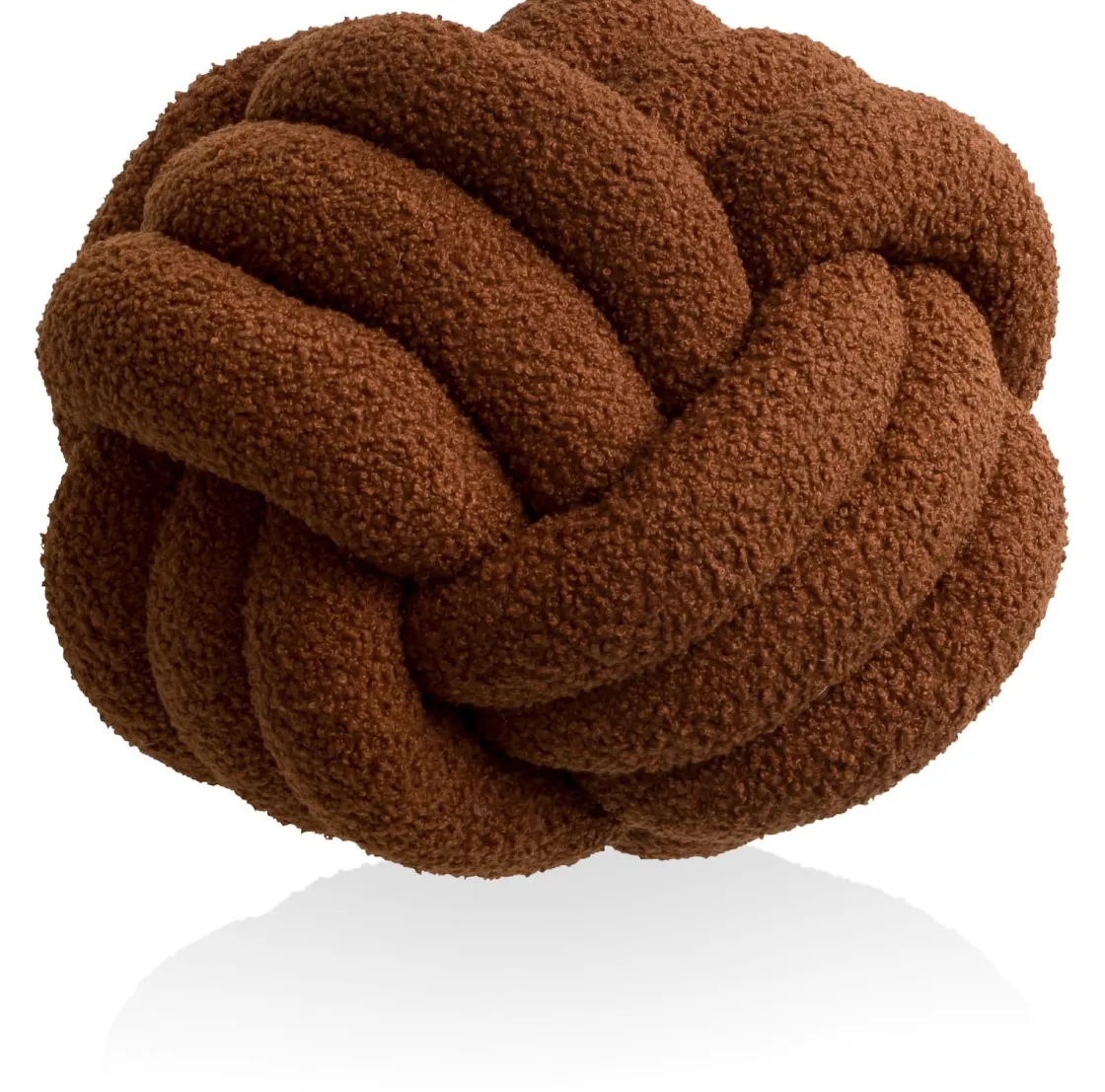 XOOON Twisted kussen (30x30cm) in de kleur Naturel - COCOmaison^ Woonaccessoires
