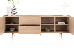 XOOON Valgard dressoir 230 cm - 3-deuren + 2-laden -^ Dressoirs
