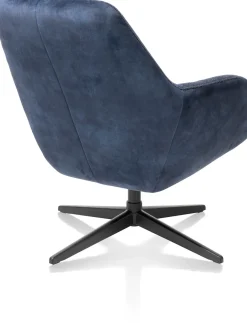 XOOON VERNON fauteuil met draaifunctie - lage rug -^ Leren Fauteuils|Stoffen Fauteuils