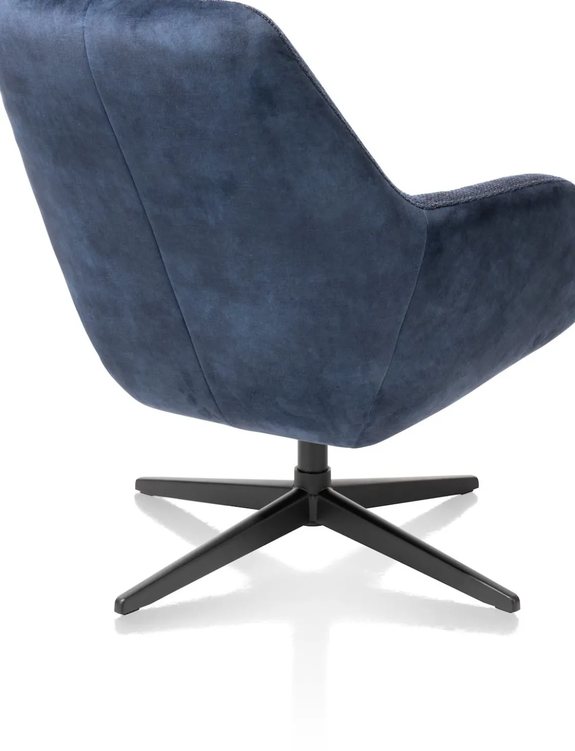 XOOON VERNON fauteuil met draaifunctie - lage rug -^ Leren Fauteuils|Stoffen Fauteuils