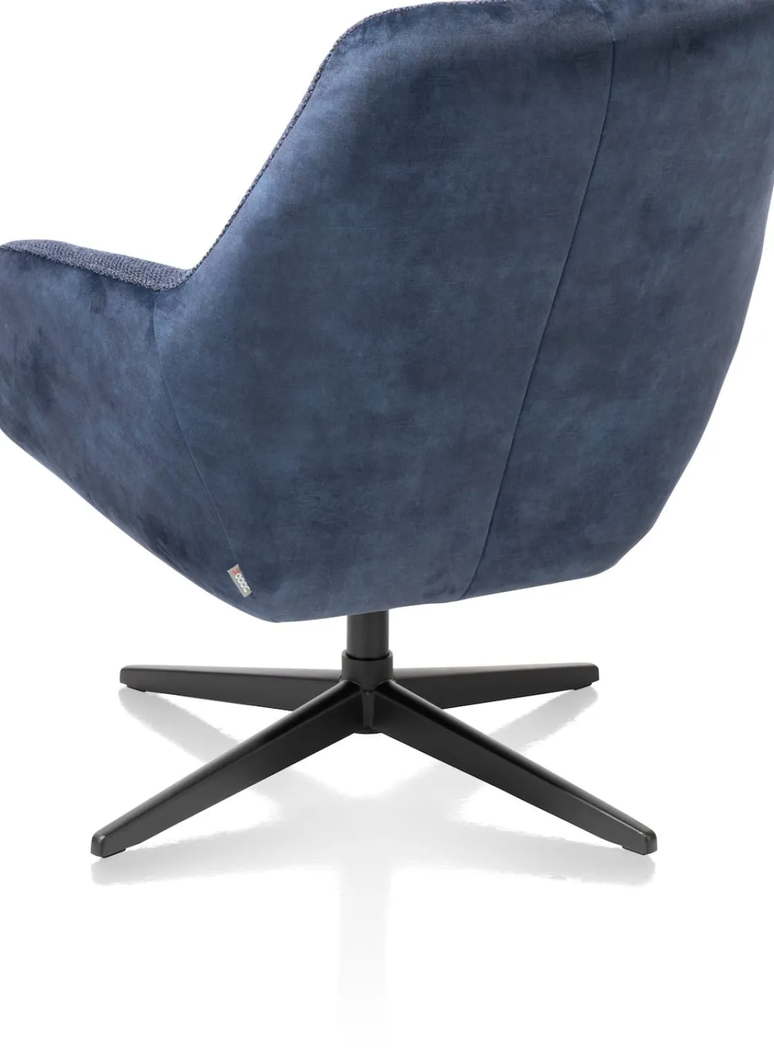 XOOON VERNON fauteuil met draaifunctie - lage rug -^ Leren Fauteuils|Stoffen Fauteuils