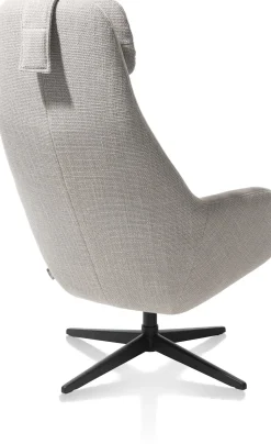 XOOON VERNON fauteuil met draaifunctie - hoge rug -^ Leren Fauteuils|Stoffen Fauteuils