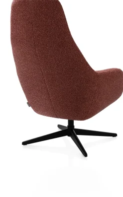 XOOON VERNON fauteuil met draaifunctie - hoge rug -^ Leren Fauteuils|Stoffen Fauteuils