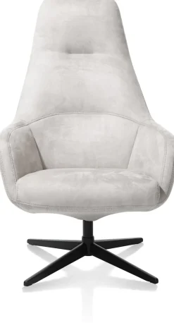 XOOON VERNON fauteuil met draaifunctie - hoge rug -^ Leren Fauteuils|Stoffen Fauteuils